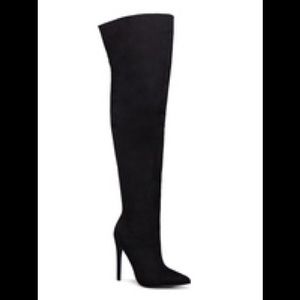 Over the knee high boots